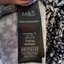 m&s navy mix dress uk12 Image 4