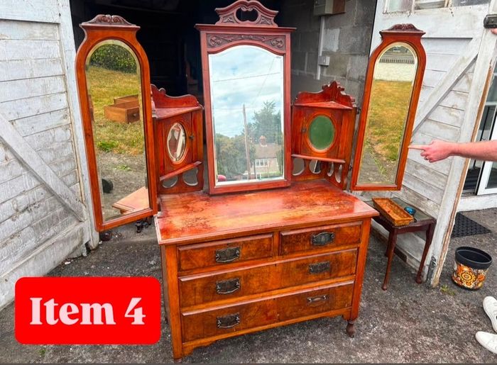 6 pieces antique furniture-great price!