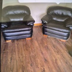Leather Armchairs 2 for sale