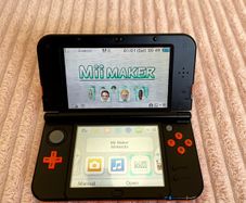 New Nintendo 3DS XL Orange and Black