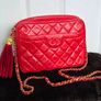 Chanel Camera Bag beautiful Red Image 6