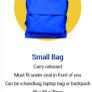 4 wheels luggage for Ryanair's backpack size Image 4