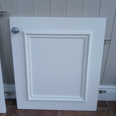Kitchen cabinet doors.