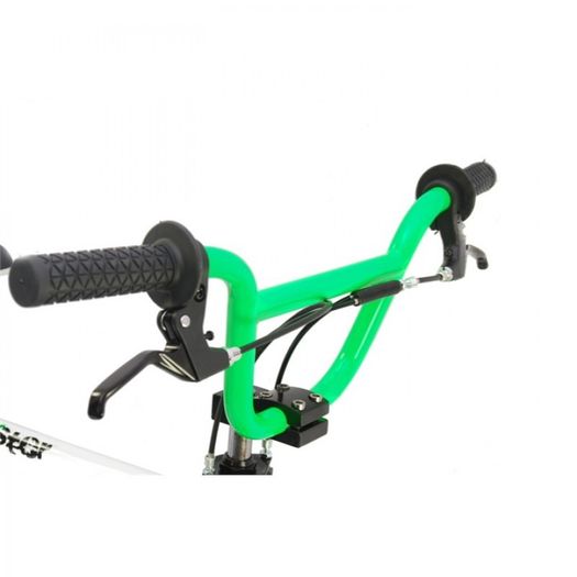 10" Rooster NO MERCY, 16" Wheel, White/Neon Green