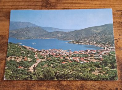 Vintage Postcard Vathi, Ithaca, Greece, General View - free standard postage