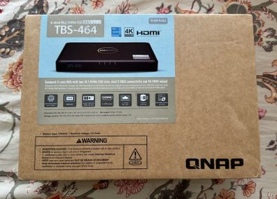 Qnap Nas Storage (4bay/no SSD's Tbs-464-8g)