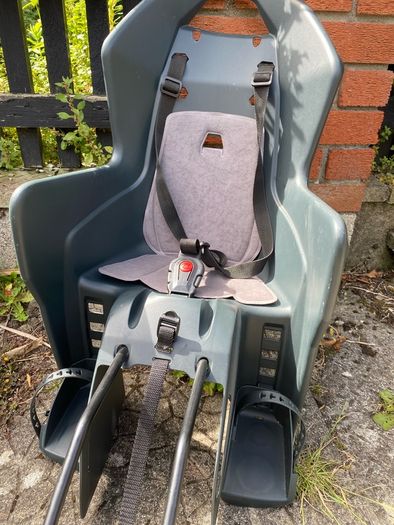 Polisport bike seat incl. frame bracket. Up to 22kg