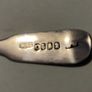 Antique Irish Georgian silver tea spoon Image 3
