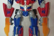 Transformers Talking Power Bots 11" Figure Optimus Prime Lights Hasbro 2009/2010