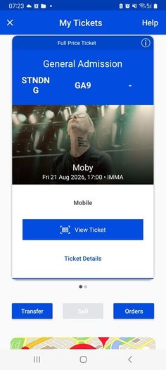 Moby Tickets