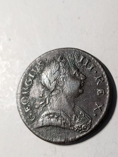 Halfpenny 1773.