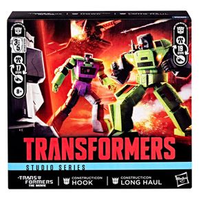 Transformers The Movie Constructicons Long Haul & Hook 2-Pack