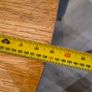 solid oak dining table. Image 6