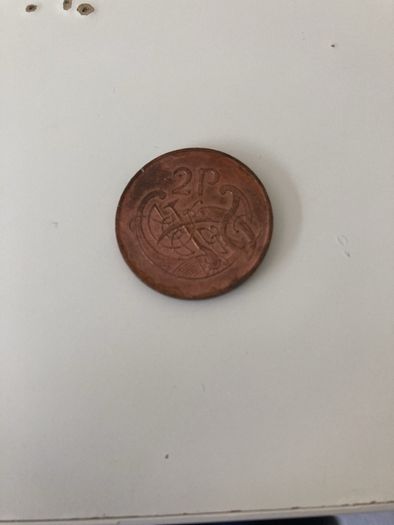 2 pence Irish 1995,1996