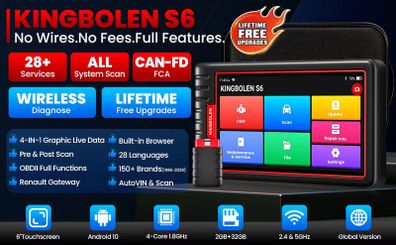 Kingbolen S6 Smart Scan Tool