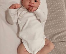 Reborn Baby Dolls 17 Inch Silicone Baby Dolls That Look Real Soft Cloth Body Preemie Babies Realsitic Newborn Baby Dolls (FREE POSTAGE)