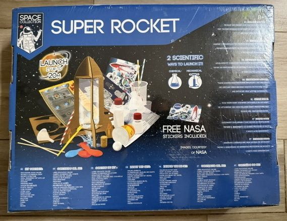 Science4you Super Rocket Experiment Kit (Brand New & Sealed)