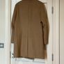 The Spitalfields Clothing Company luxury wool tan coat overcoat Image 2
