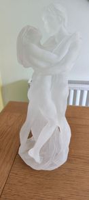 Frosted Figurine