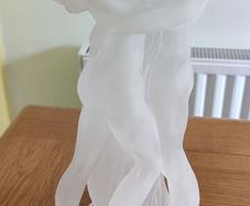 Frosted Figurine