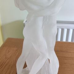 Frosted Figurine