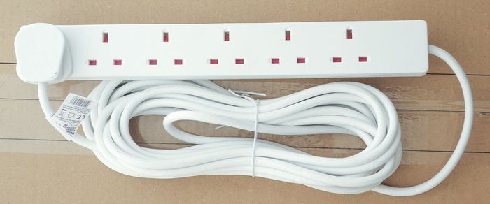 6-Way Extension Lead | 6 Socket Cord 7.5m | BRAND NEW
