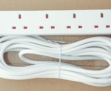 6-Way Extension Lead | 6 Socket Cord 7.5m | BRAND NEW