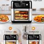 Air Fryer Oven, Uten 10L Digital Air Fryers Oven, Smart Tabletop Oven with 12 Preset Menus, LED Touch Screen Temperature and Control for Baking with Recipe (FREE POSTAGE) Image 2