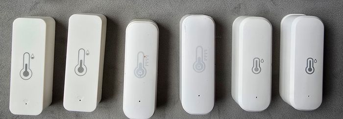 Tuya Smart Life Wifi Humidity Temperature sensors x6