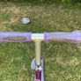 Girls purple 3 wheel scooter Image 2