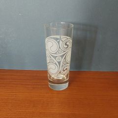 Fabulous Vintage Irish Mist Celtic Design Etched Highball Glass, Made in Italy, Mint Condition