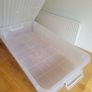 Plastic Storage Box on Wheels Image 3