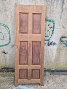 teak door never used.