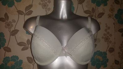 Padded green bra F&F UK38D EUR85D perfect condition, postage included