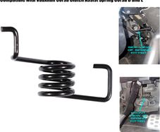 Clutch Assist Spring Compatible With Vauxhall Opel Corsa D E 2006-2019 Carbon Steel Won't Snap