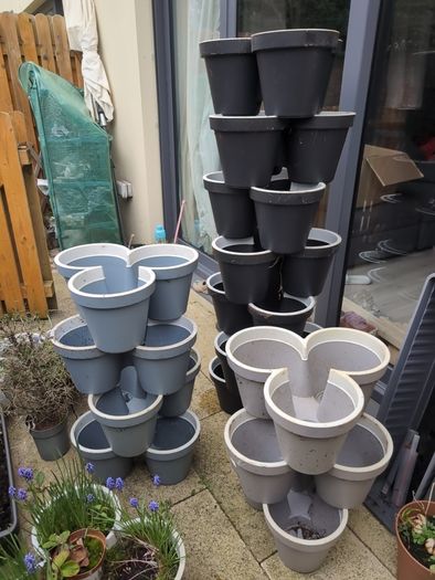 (e11-13 in Amazon) Pot, Stackable, 3 colors