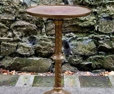 19th Century ecclesiastical brass on copper adjustable stand