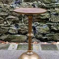 19th Century ecclesiastical brass on copper adjustable stand