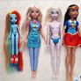 Dolls bundle - 13 dolls Rainbow High, Failfix, Super Hero Girls, Hairdorables, Frozen, Equestria Girls Image 2