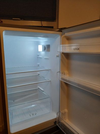 Logik silver fridge freezer