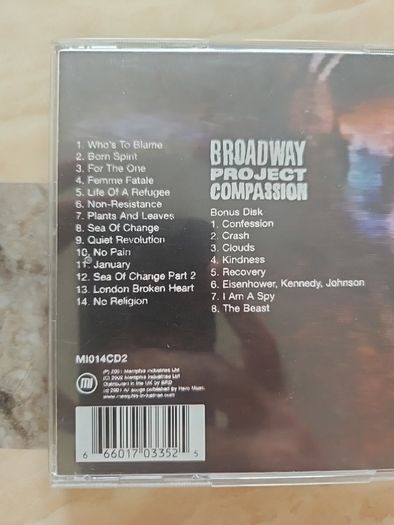 Broadway Project 2CD  - Compassion
