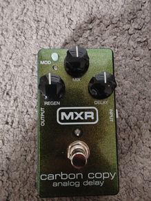 guitar pedal delay mrx carbon copy