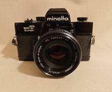 Minolta SRT Super (1973) + MC Rokkor 50mm f/1.7 - Serviced & Ready to Use Film Camera