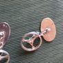 Vintage Silver Cuff Links Image 2