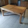 Solid Oak Extendable Dining Table Image 10