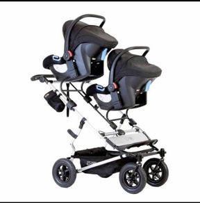 Clip 31 - double car seat adaptor for Mountain Buggy Duet