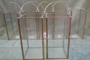 Clear Glass Lantern / Candle Holder (15 Each)