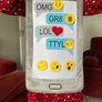Mobile phone costume with Velcro emojis Image 2