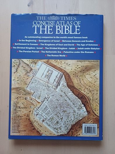 The Times Concise Atlas of the Bible (Fully Illustrated Hardback 1991)