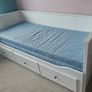IKEA Hemnes day-bed, white, 3 drawers, 3 mattresses included Image 2
